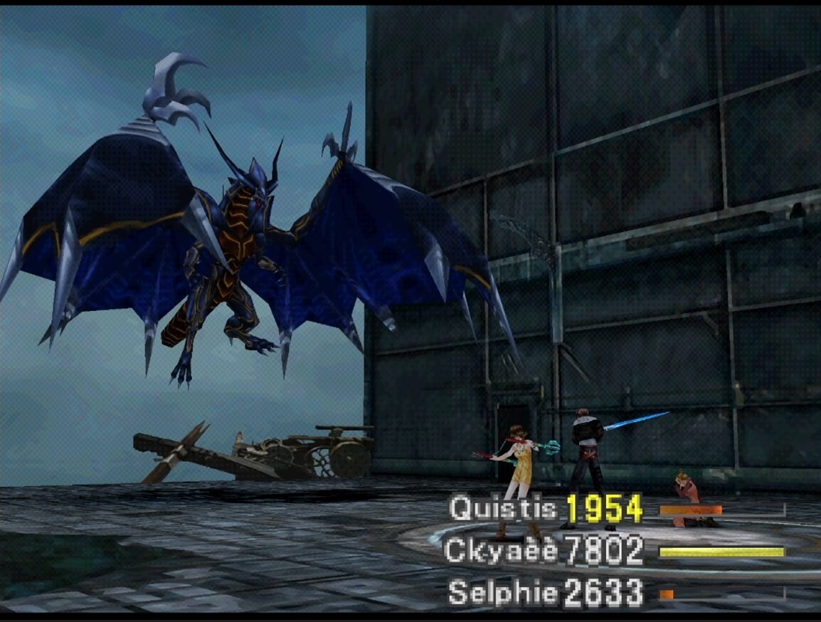 Final Fantasy 8 - геймплей игры на PlayStation